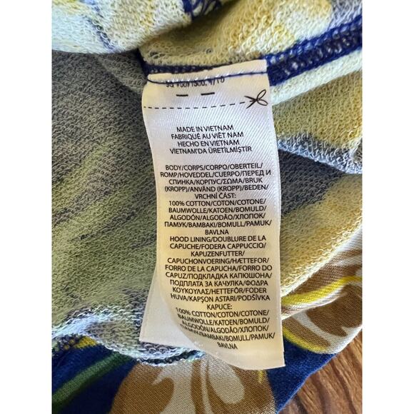 Polo Ralph Lauren Men Tropical Hawaiian Floral Graphic Terry Hoodie Size S NWT - Picture 15 of 16